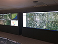 Click to see an image of the Airspace Operations Lab's UTM simulation displays