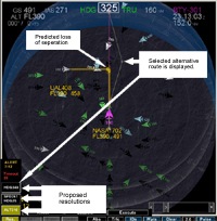 Click to view the Display of automated conflict resolutions